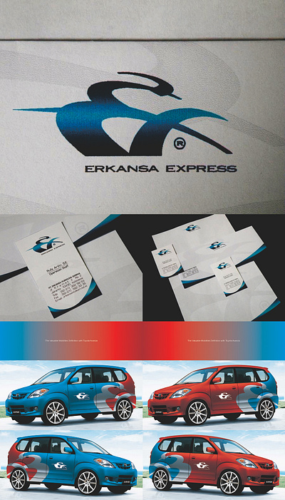 Developing Valuable Corporate Branding of ERKANSA 2002 branding design graphic design logo typography