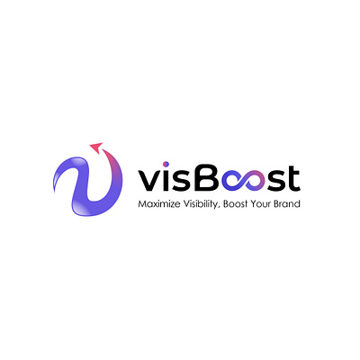 VisBoost; Digital Marketing Agency Logo Branding abstract boost logo brand identity brand identity designer branding company logo creative logo design illustration logo tech logo v logo v round logo v tech logo v web logo v world logo vb logo vb tech logo web agency logo