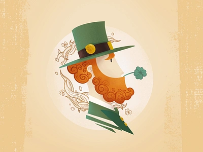 Saint Patrick leaflet 2022 branding graphic design illustration typography vector