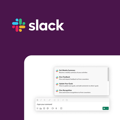 Betterworks Slack App design digital product design ui ux