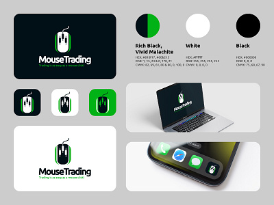 MouseTrading Logo business computer finance forex logo logos modern mouse simple stocks trading