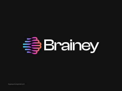 Human Brain Logo Concept ai brain logo brand identity branding data design futuristic graphic design human brain icon innovative intelligence logo logotype memory mind modern logo monogram technology web3