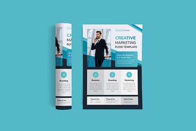 A4 Flyer Template graphic design print