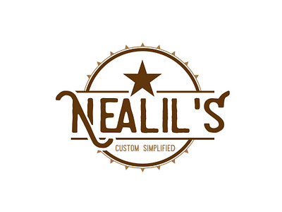 Nealil's - Logo Design - Creasions logo logo design