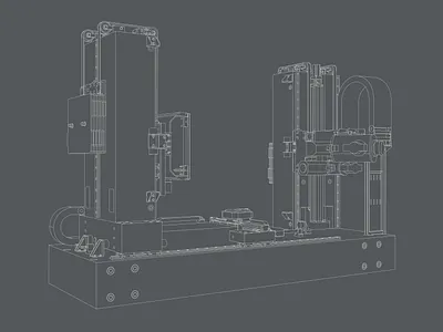 Иллюстрация и дизайн стенда для NDT Electron, 2024 illustration technical drawing