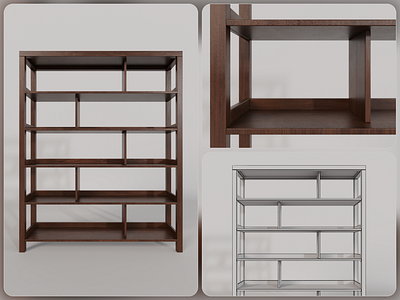 Day 17/30 - Sashi Shelving Unit digitalart