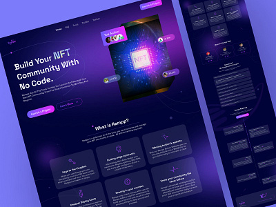 Web 3.0 Website Redesign branding design graphic design illustration mobile ui