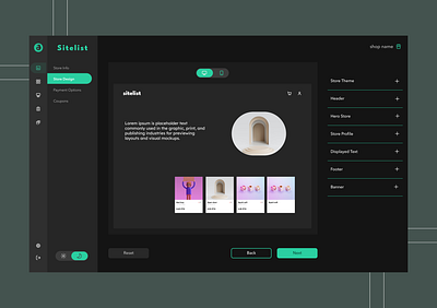 Site Manegment Dashboard branding graphic design ui