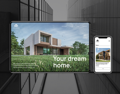 UI/UX Website Design for Royal Agency (real estate) adaptive catalog conversions ecommerce figma interface landing mobile portfolio real estate ui ux webdesign wedsite