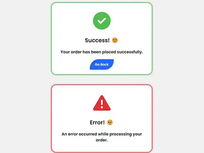 Daily UI Day 11: Flash Messages (Success & Error States) challenge css dailyui day11 error flahmessage flash html message success website