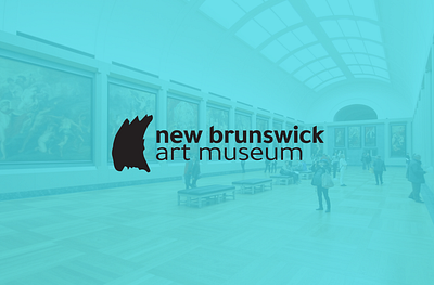 New Brunswick Art Museum branding graphic design illustrator logo photoshop