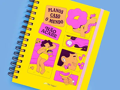 Desagenda diary illustration