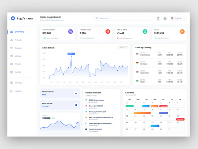 landing page ui/ux graphic design ui