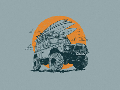 Surf Bronco apparel graphic bronco graphic design illustration lifestyle brand merchandise sketch surfing