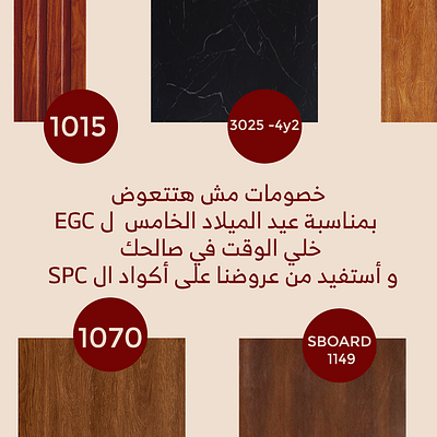 EGC - Social media campaign advertising graphic design