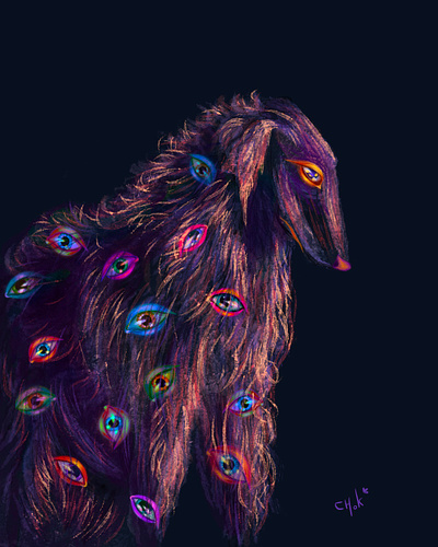 Borzoi illustration animal drawing animals illustration book illustration borzoi character design children illustration digital art dog illustration drawing drawings eyes illustrating illustration illustrator phantasy illustration