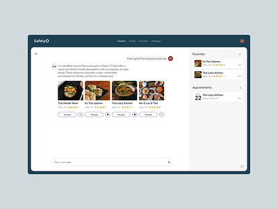 SafelyQ + ChatSLB | Web App Design ai clean design figma flat graphic design interface minimal product design startup ui uiux design ux