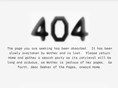 404 Page - #DailyUI 404 design fun ui ux