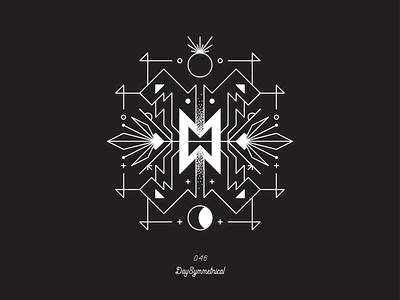 DaySymmetrical | 046 graphic design illustration