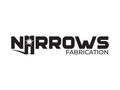 Narrows Fabrication Logo fabrication logo vector