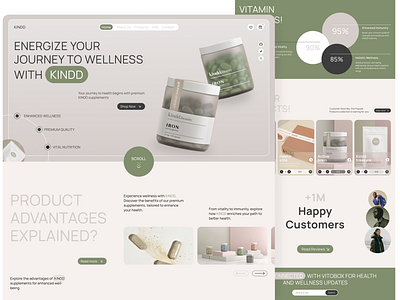 Healthcare - Website Design cure design health healthcare healthy illness landing page pills ui ux vitamins webdesign website wellness