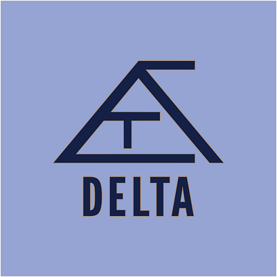 Daily Logo Challenge - Geometric Logo: Delta, version 2 dailylogochallenge geometric logo graphic design logo