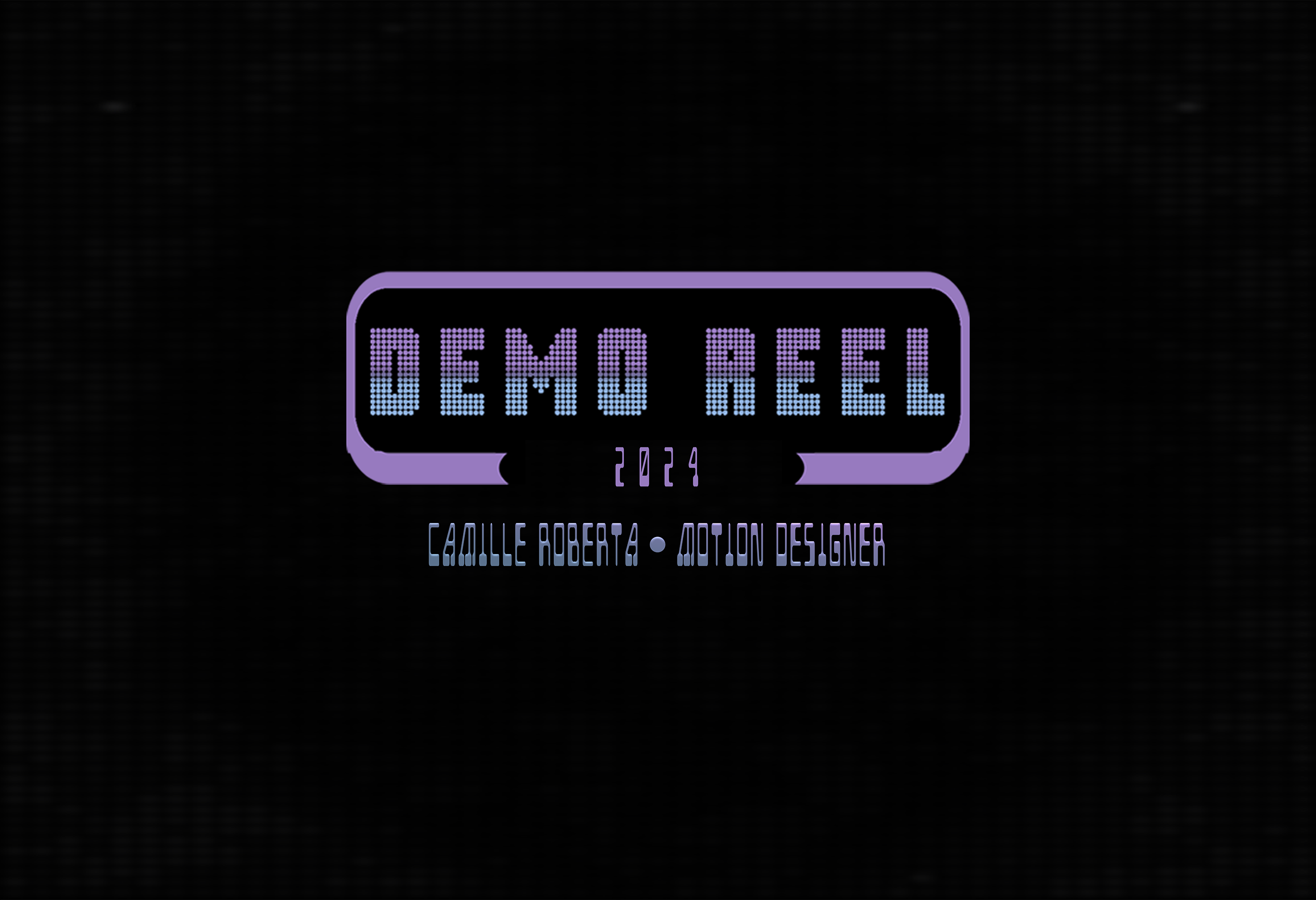 Demo Reel 2024 ] animation motion design ux motion