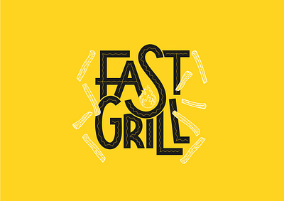 Wallboard Fast Grill - OOH animation motion design motion graphics