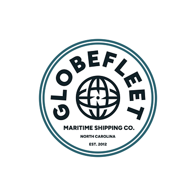 Globefleet brand identity globe logo graphic design logo logomark logotype marine logo propeller logo shipping logo simple logo