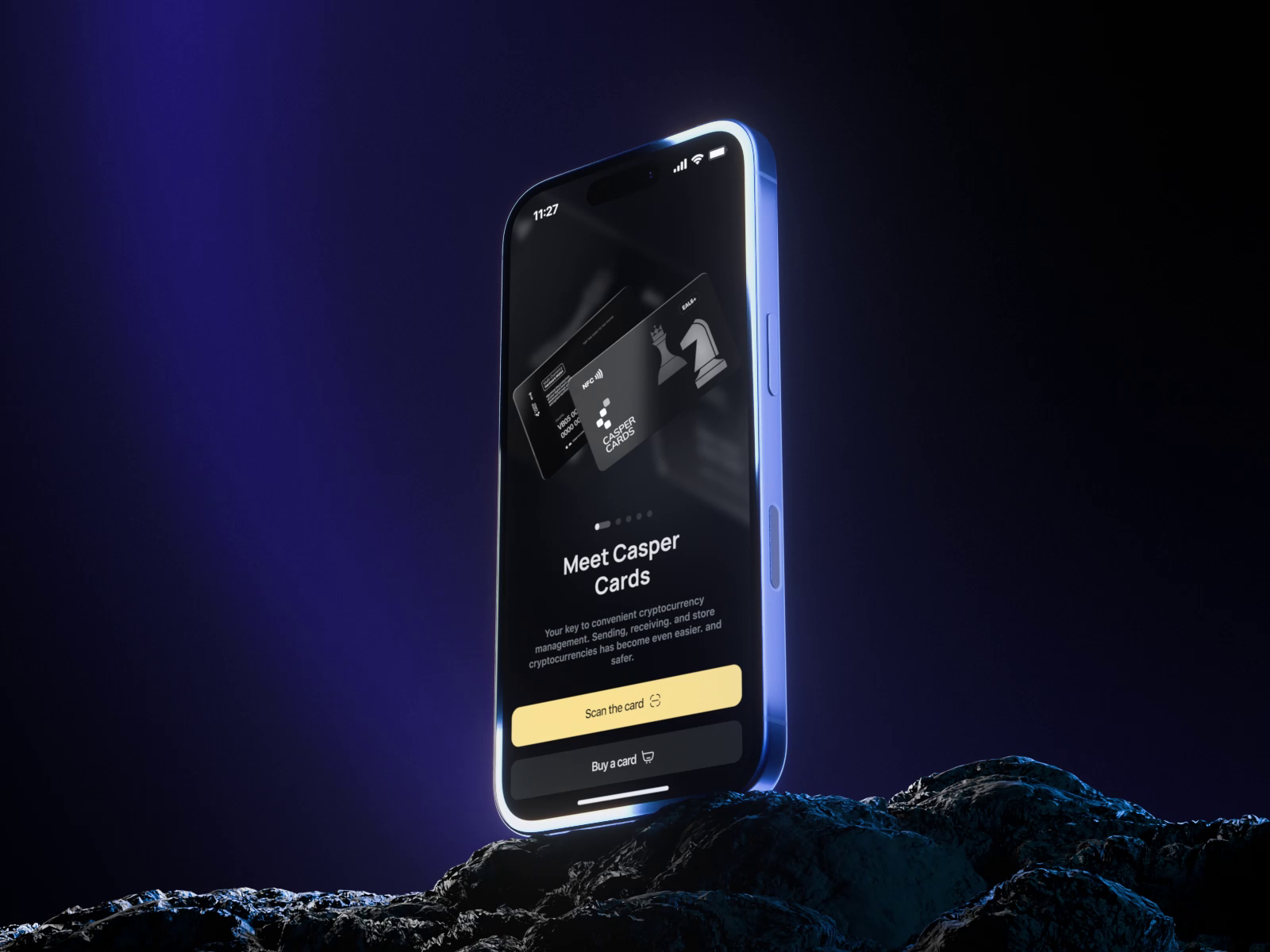 Casper Cards: Add Crypto Tokens Animation by Vlad Goncharov for Flatonica  on Dribbble