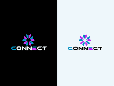 Connect-Logo 3d ai app art branding design discount logo pricing discount logos for sale discount pricing graphic design icon illustration logo logos minimalist typography ui vector