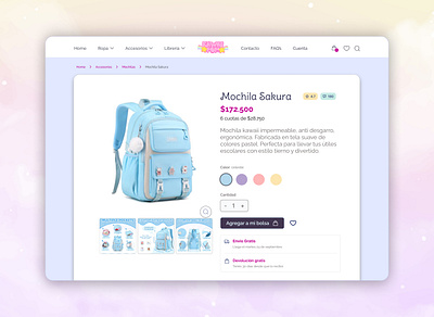 🛒 Single product e commerce kawaii service design club single product ui ui camp ui camp w 24