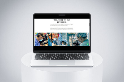 Landing Page Design For AVA Cosmetic Hospital web webdesign