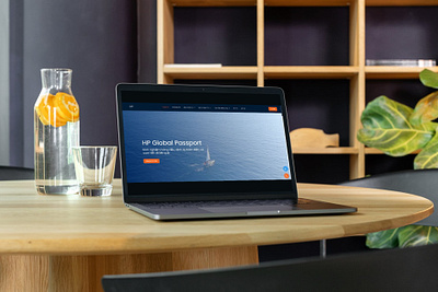 Website Design For HP Global Passport web webdesign