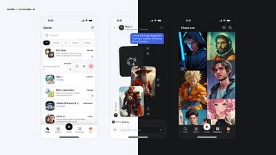 Channel AI - Light/Dark dark mode layout light mode product design prototyping system design ui ux