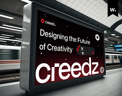 Creedz: Design Agency - Interactive UI/UX 3d animation awwwards branding creedz design agency graphic design logo ui uxui website