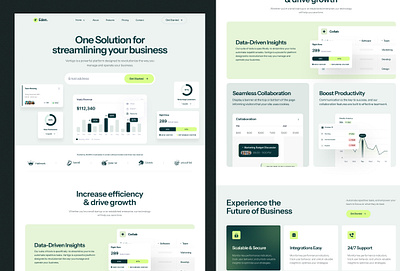 Eden - Saas Website ( framer ) banking finance fintech saas framer framer template landing page saas saas web saas website web design website design