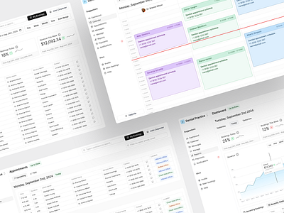 B2B SaaS App app b2b calendar cloud corporate dashboard desktop enterprise management mgmt product design productivity saas salesforce scheduler software ui ux web web app