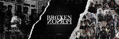 Broken Person 2 Person Official First Banner branding graphic design