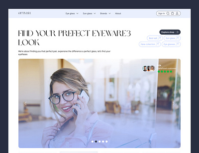 Eye ware website landing page design eye care website eye glass eye glass website eye ware leans eye ware website eye were leans website sunglass landing page sunglass website