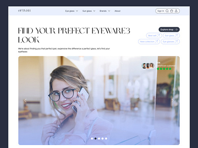 Eye ware website landing page design eye care website eye glass eye glass website eye ware leans eye ware website eye were leans website sunglass landing page sunglass website