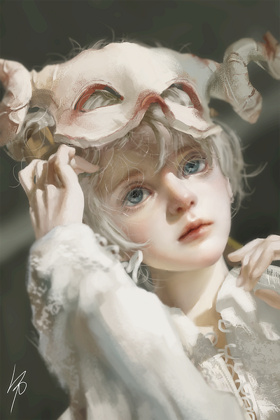 Doll art artwork beautiful boy cover digitalart digitalpainting doll fineart illust illustration portrait