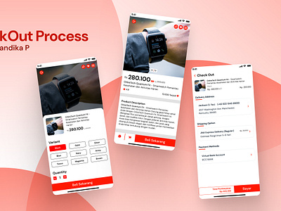 Checkout Process UI checkout graphic design ui