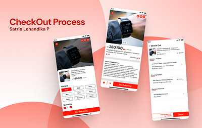 Checkout Process UI checkout graphic design ui