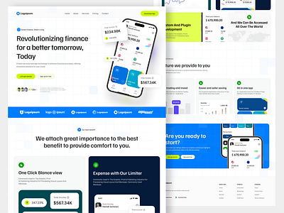 Finance and invest landing page crypto finance invest investing investment landing page mobile app money