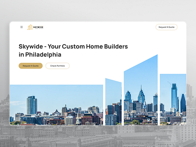 Skywide - Real Estate Website responsive trending ui website