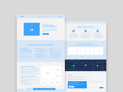 Intermediate Wireframe app design creative design design inspiration digital design graphic design interface design mobile design product design ui ui design ui inspiration ui ux ui ux design ux ux design ux research ux ui web design web designer web development