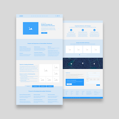 Intermediate Wireframe app design creative design design inspiration digital design graphic design interface design mobile design product design ui ui design ui inspiration ui ux ui ux design ux ux design ux research ux ui web design web designer web development