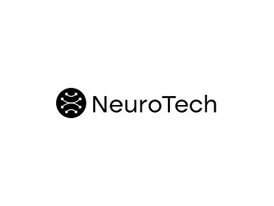 neuro tech logo design ai ai logo brain branding design icon logo logo design network neural neuro logo neuro tech technology technology logo vector