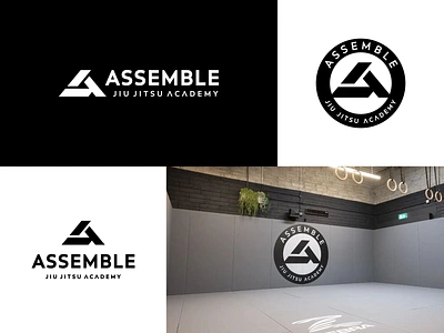 Assemble Jiu Jitsu Academy - Letter A Monogram Logo Design a logo bjj branding design fitness gym icon jiujitsu letter a logo logo design logodesign logotype martial arts mma sports sports logo symbol training visual identity